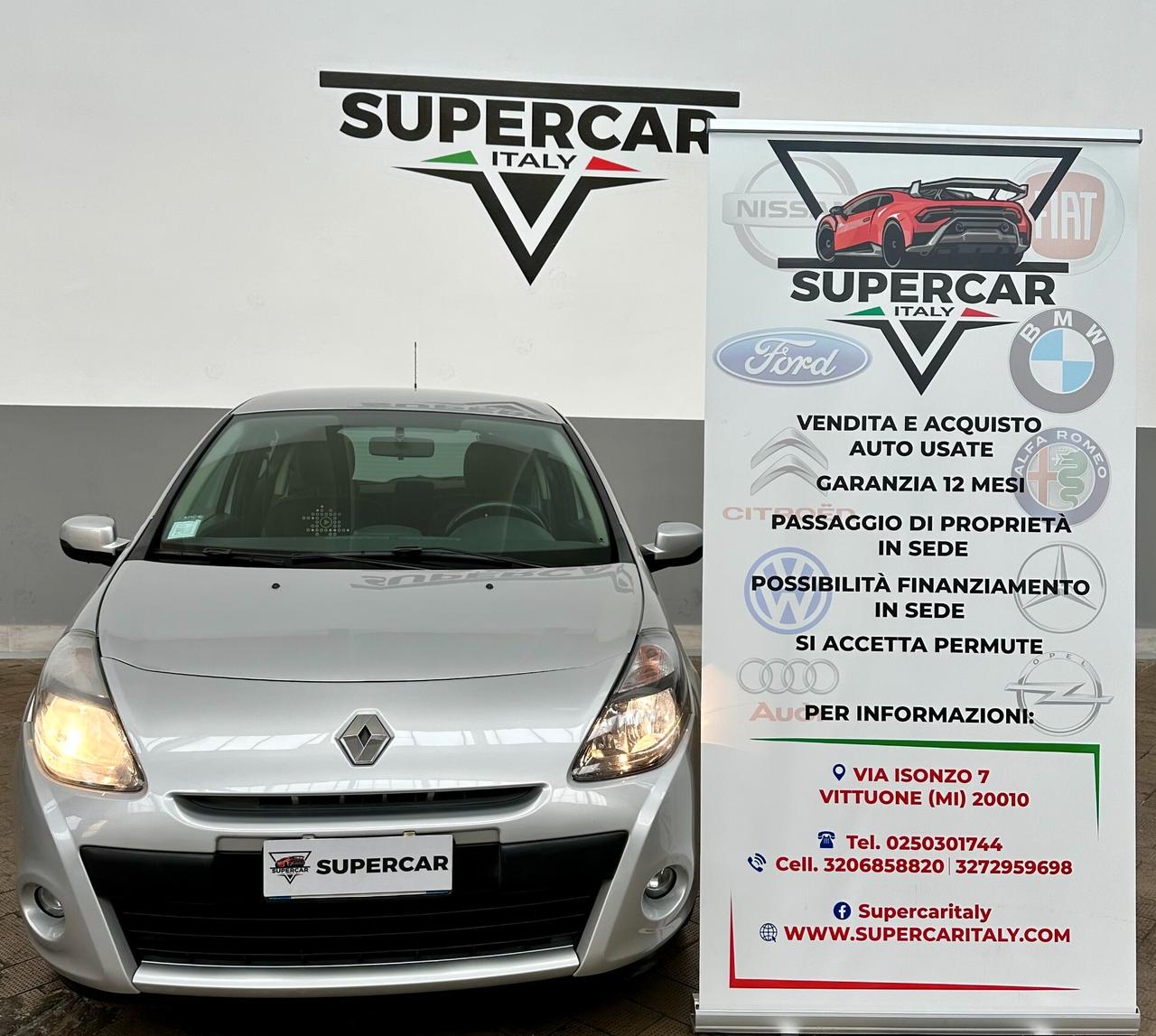 Renault Clio 1.2 Benz, Euro 5A, pari al nuovo e uni propriet