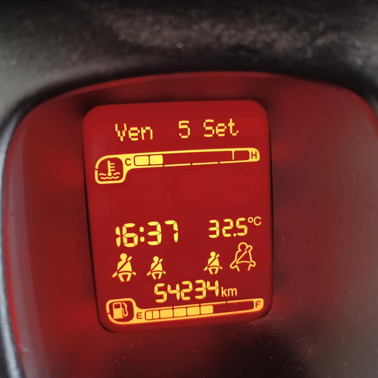 54238KM PANDA 1.2 PARI AL NUOVO TAGLIANDI UFFICIALI