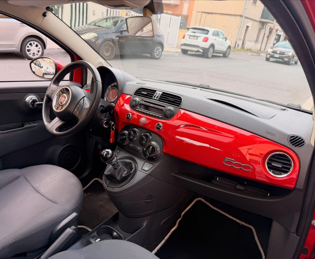 Fiat 500 1.2 Benzina Lounge 69cv Finanziabile