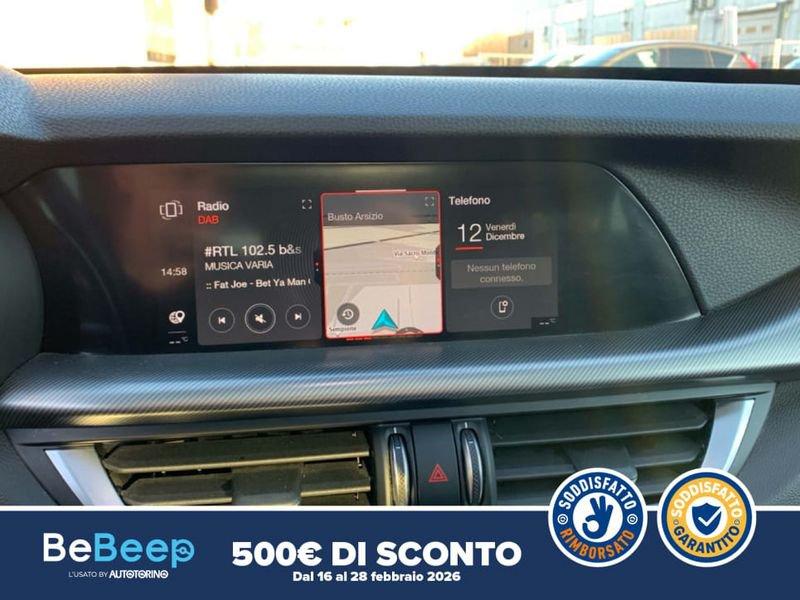 Alfa Romeo Stelvio 2.2 T VELOCE Q4 210CV AUTO