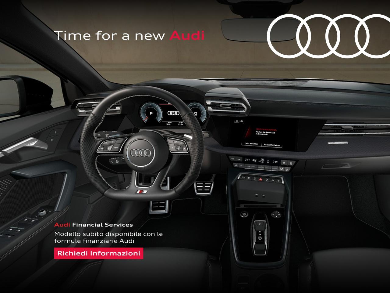 Audi A3 sedan 35 2.0 tdi s line edition s-tronic