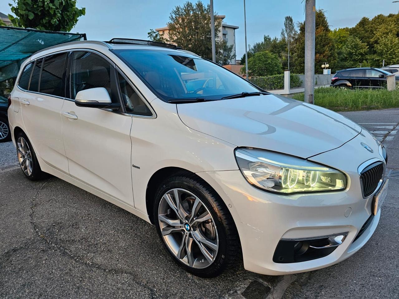 Bmw 218d 150cv Gran Tourer Luxury*Pelle*Navi*Tetto*18*Bi-Xeno*
