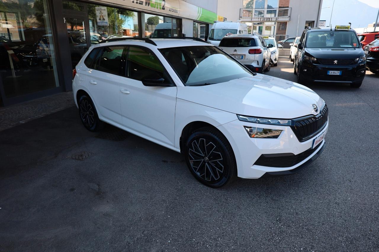 SKODA KAMIQ 1.0 TSI 110cv BLACK DOTS km 49.300