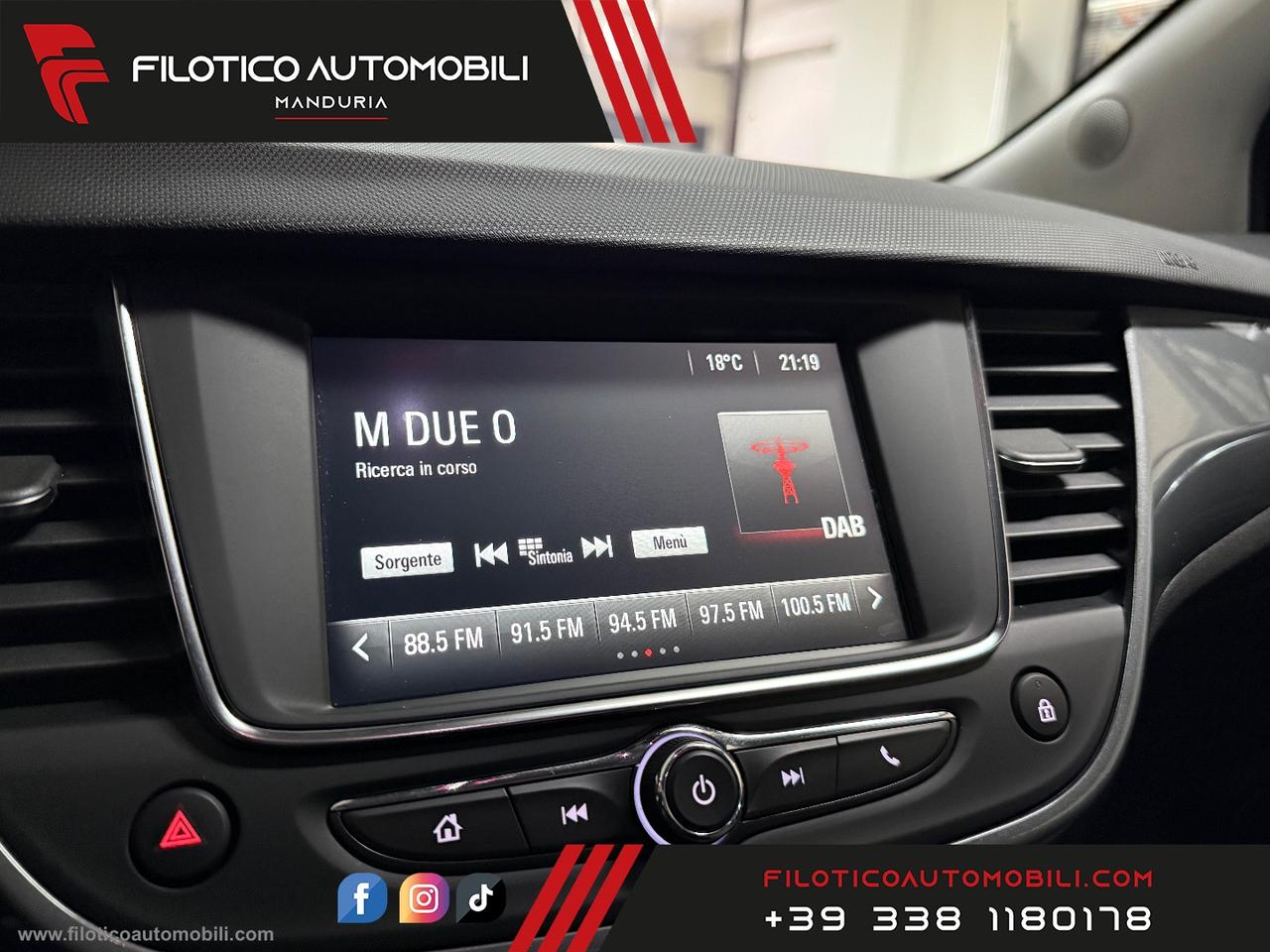 OPEL Crossland 1.5 ECOTEC D 110CV S&S Eleg. FULL OPTIONAL - CAR PLAY