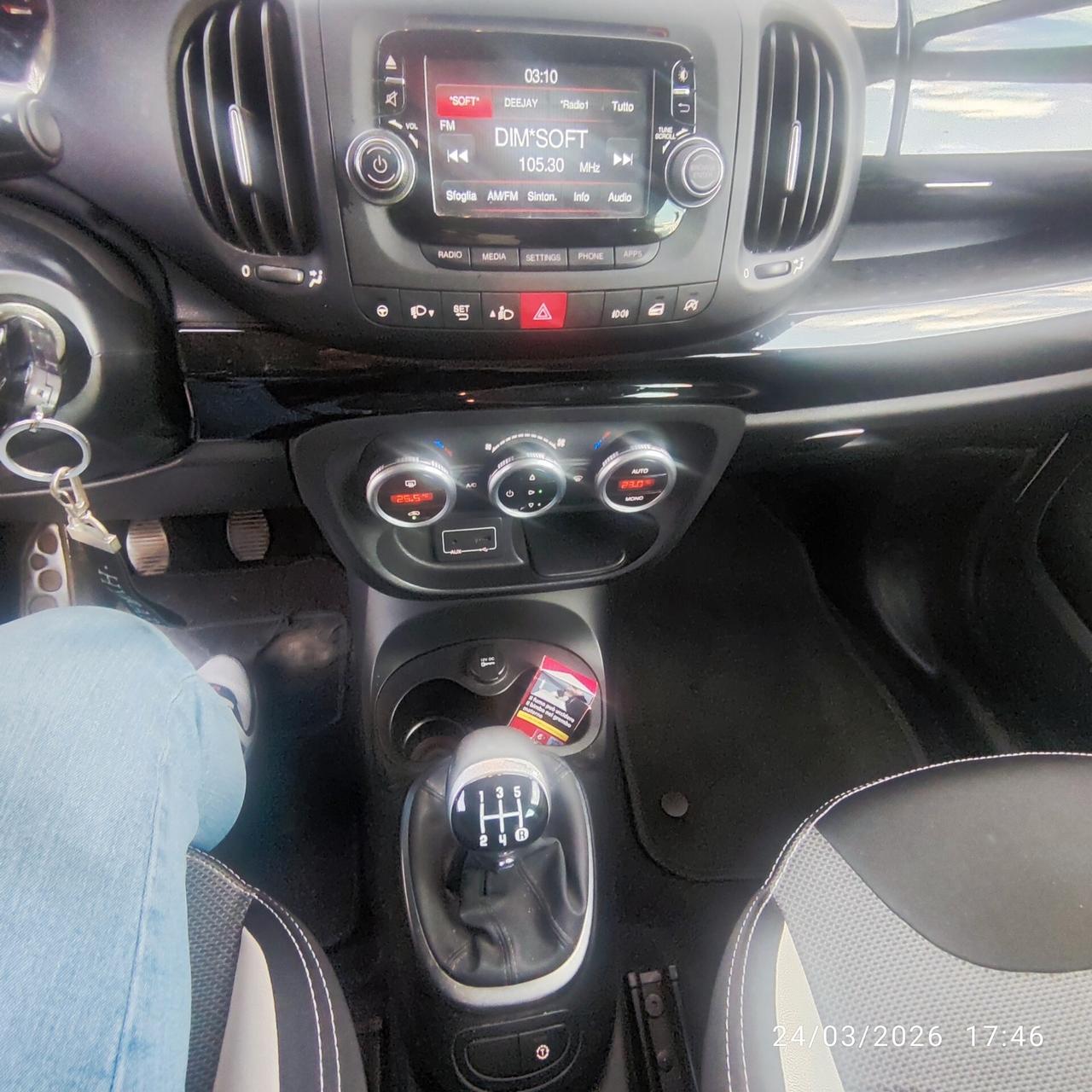 Fiat 500L 1.3 Multijet 95 CV Dualogic Trekking euro 6