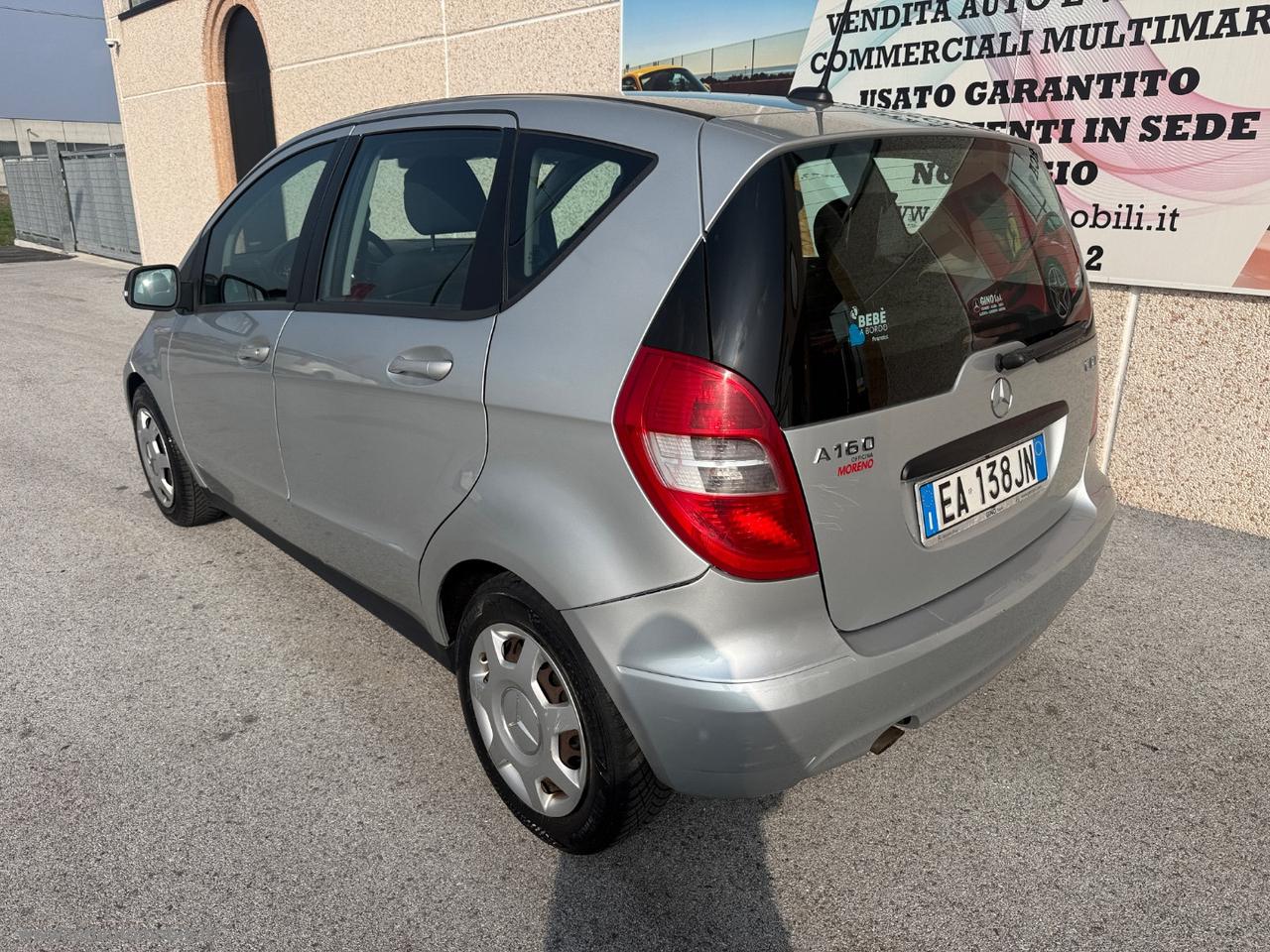MERCEDES-BENZ A 160 CDI BlueEFFICIENCY Style ADATTA NEOPATENTATI