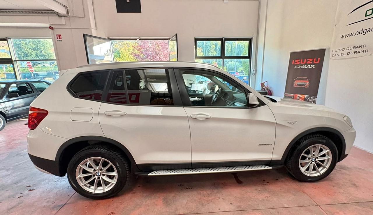 BMW X3 serie3 X-Drive 4X4 CAMBIO AUT. Diesel 2.0 CV 143 Km 166.122 garanzia 12 mesi