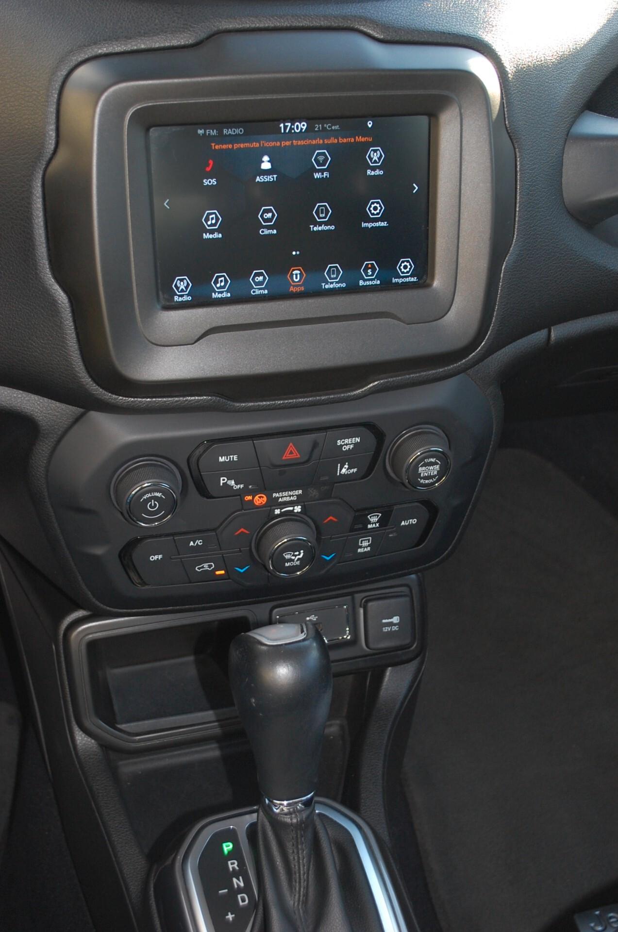 Jeep Renegade 1.6 mjt Limited 2wd 120CV ddct Uff Italy USB Lega