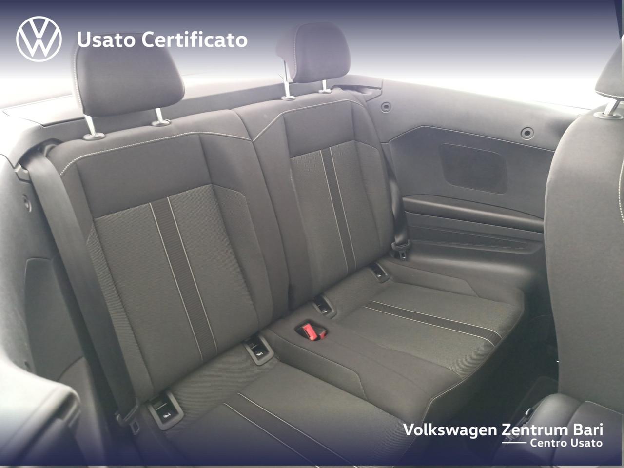 Volkswagen T-Roc cabriolet 1.0 tsi style 110cv