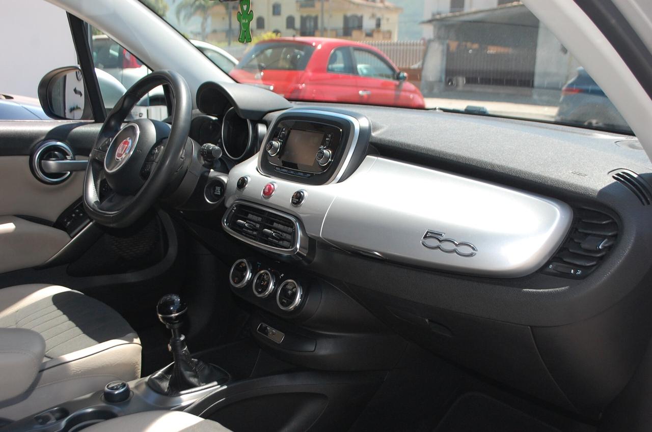 Fiat 500X 1.6 mjt Lounge 4x2 120CV Uff Italy Pelle Navi USB