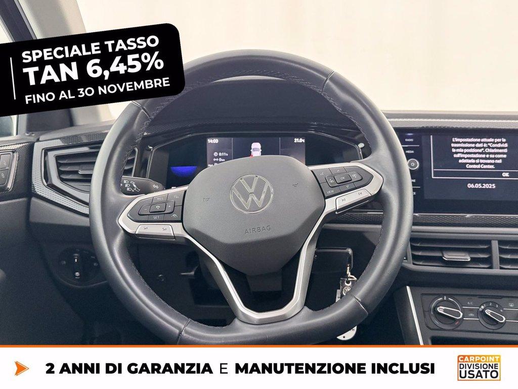 VOLKSWAGEN Taigo 1.0 tsi life 95cv del 2022