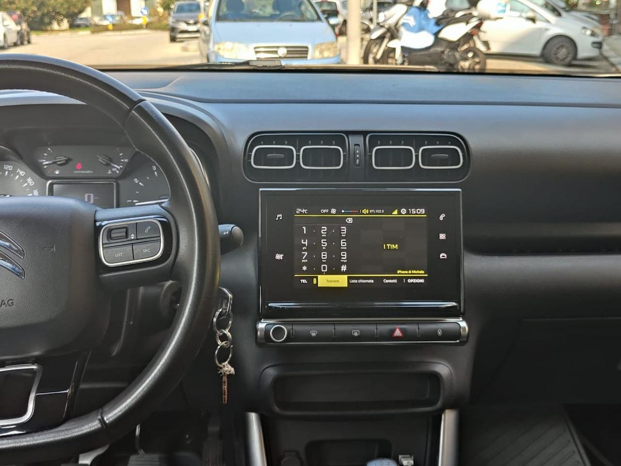 Citroen C3 Aircross blu hdi 100 shine #7241