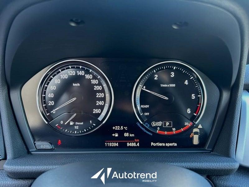BMW Serie 2 216d 116 CV Gran Tourer Automatica NAVI LED Business 7 Posti