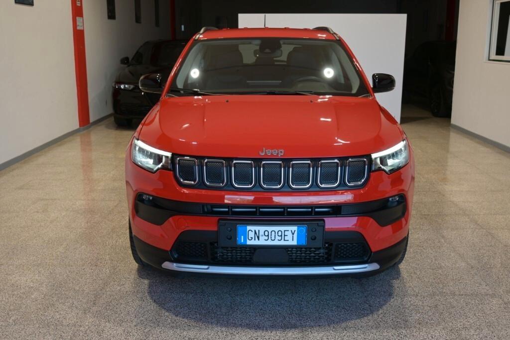 JEEP COMPASS 1.6 M-JET 16V 130CV 6M. 2WD LIMITED ( FARI LED - COCKPIT - ADAPTIVE CRUISE - PELLE - MIRROR - TELECAMERA POST. ) KM 28000
