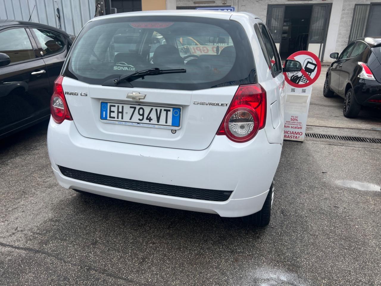 Chevrolet aveo 1.2 benzina-GPL 2012