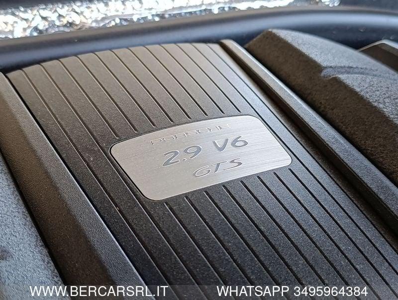 Porsche Macan 2.9 GTS*volante GT Sport*SOUND BOSE*PASM*RADIO DAB+*Sedile 18 vie*TELECAMERA TOP VIEW*SEDILI RISC*