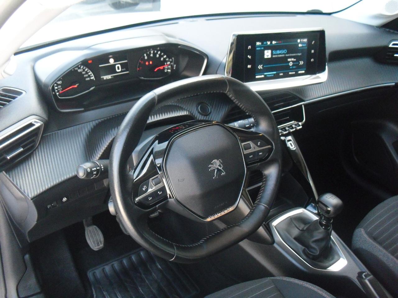 Peugeot 208 BlueHDi 100 S&S 5 porte Active, PERFETTA, CON SOLI 57.000 KM!!