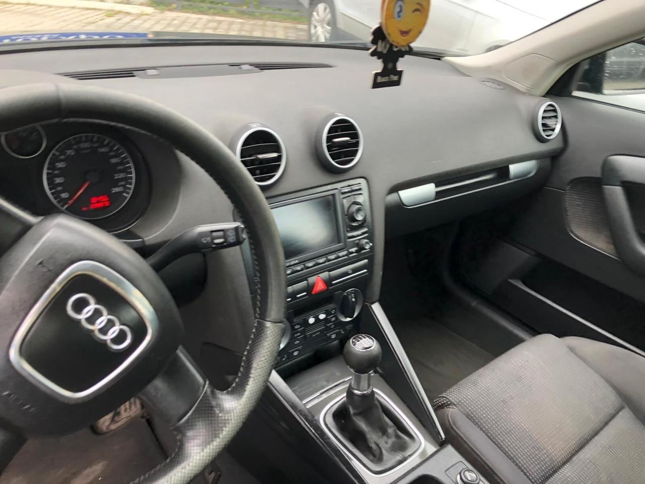 Audi A3 2.0 TDI F.AP. Ambition GARANZIA EUROPEA CONFORMGEST 12 MESI RINNOVABILE FINO A 24 MESI!!!