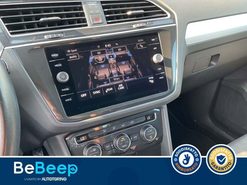Volkswagen Tiguan 2.0 TDI SPORT 4MOTION 150CV DSG