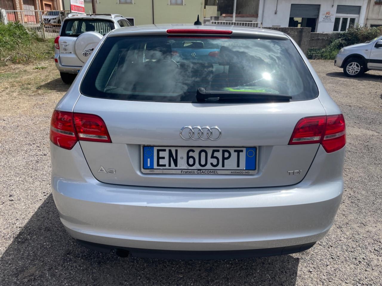 Audi A3 2.0 TDI sportback 2012 garanzia 12 mesi