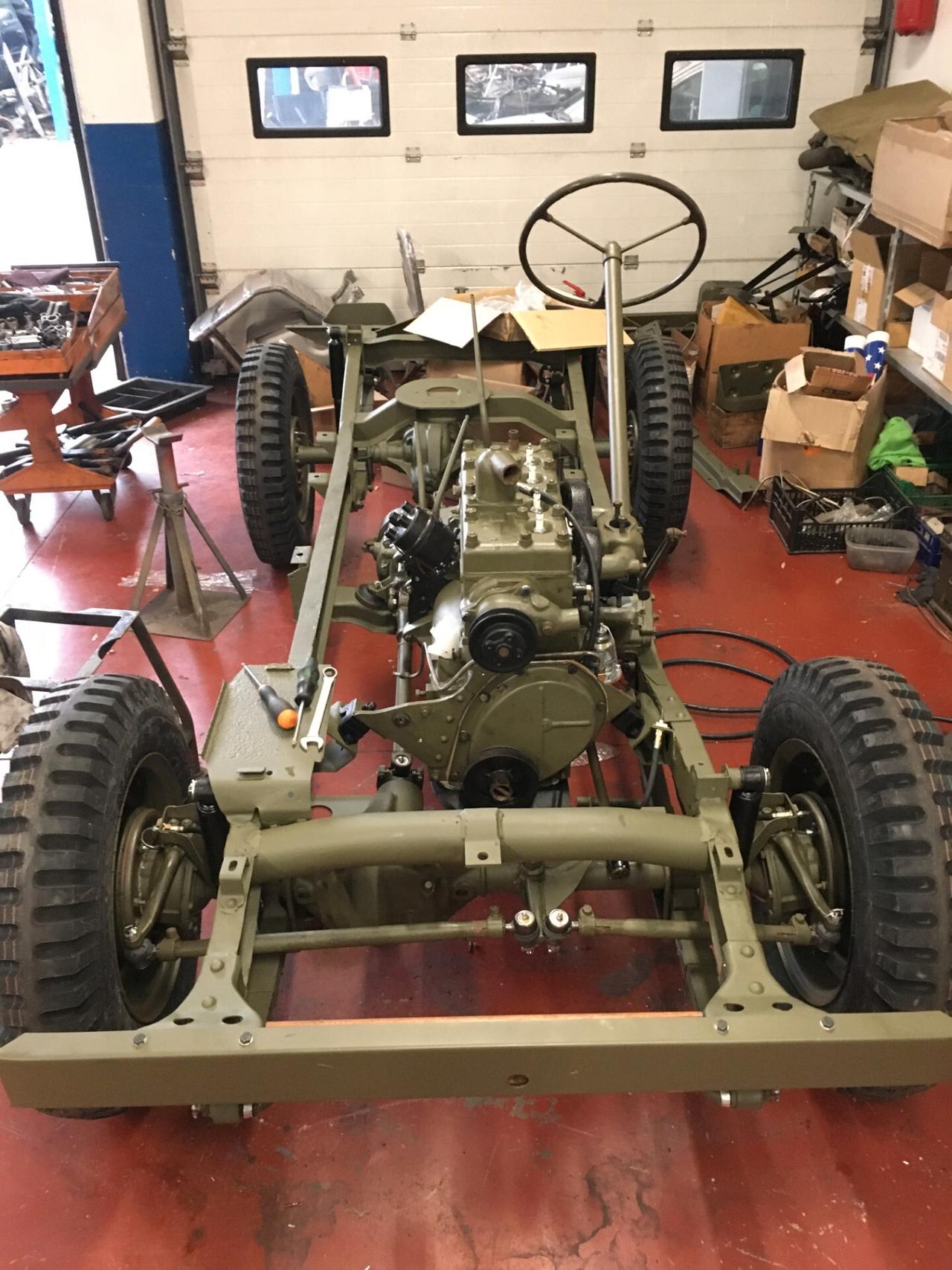 Jeep Willys mb ford GPW USA NAVY SAHARA