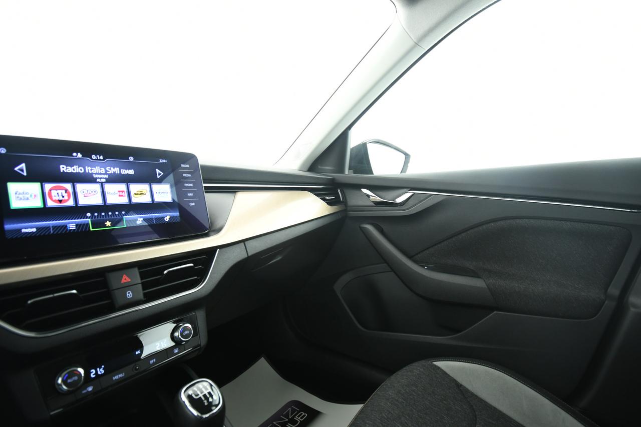 SKODA Kamiq 1.0 g-tec Style 90cv NEOPATENTATI+ACC+APP CONNECT+FULL LED
