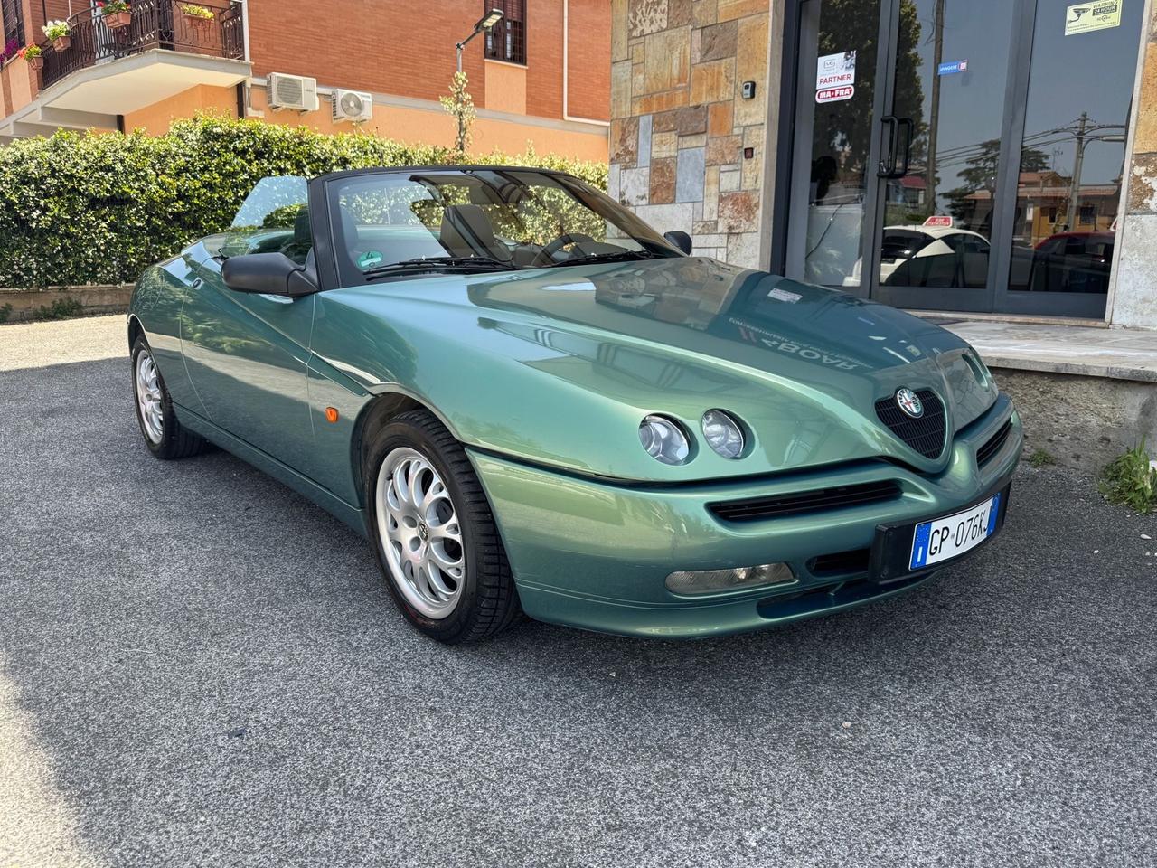 Alfa Romeo Spider 2.0i 16V Twin Spark 155cv ASI Verde Oasi Perla