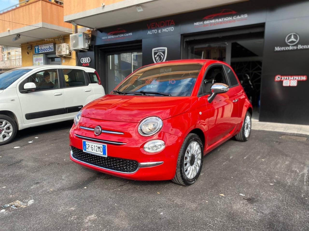 Fiat 500 1.0 Hybrid Red