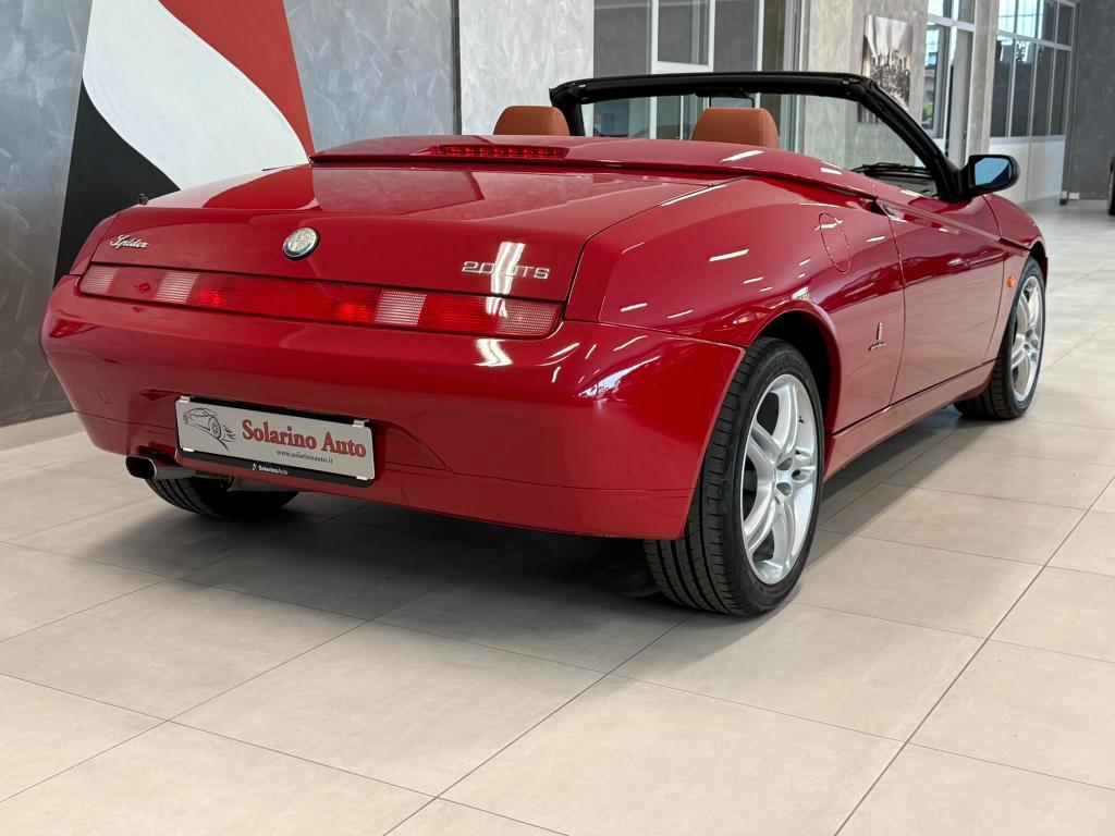 ALFA ROMEO Spider 2.0i JTS 16V cat- ROSSO ALFA - PELLE CUOIO - ASI
