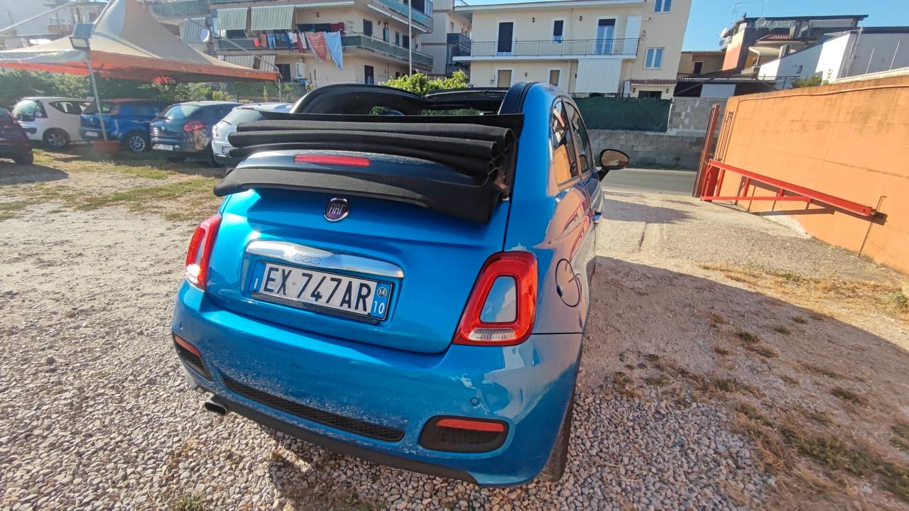 Fiat 500 cabrio 1.2 GPL S 2014