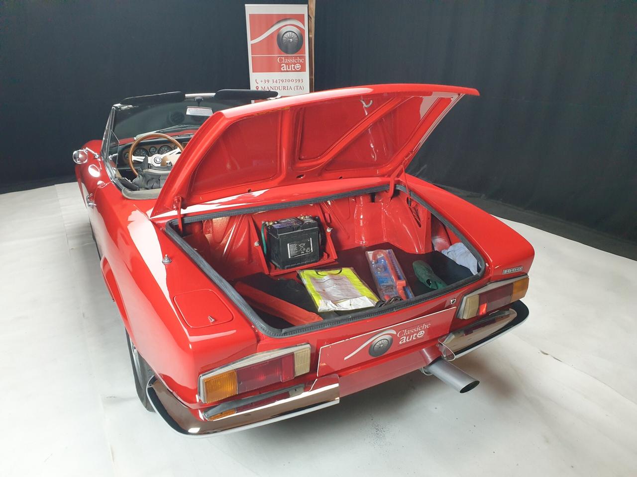 Fiat 124 Spider certif. ASI con C.R.S.