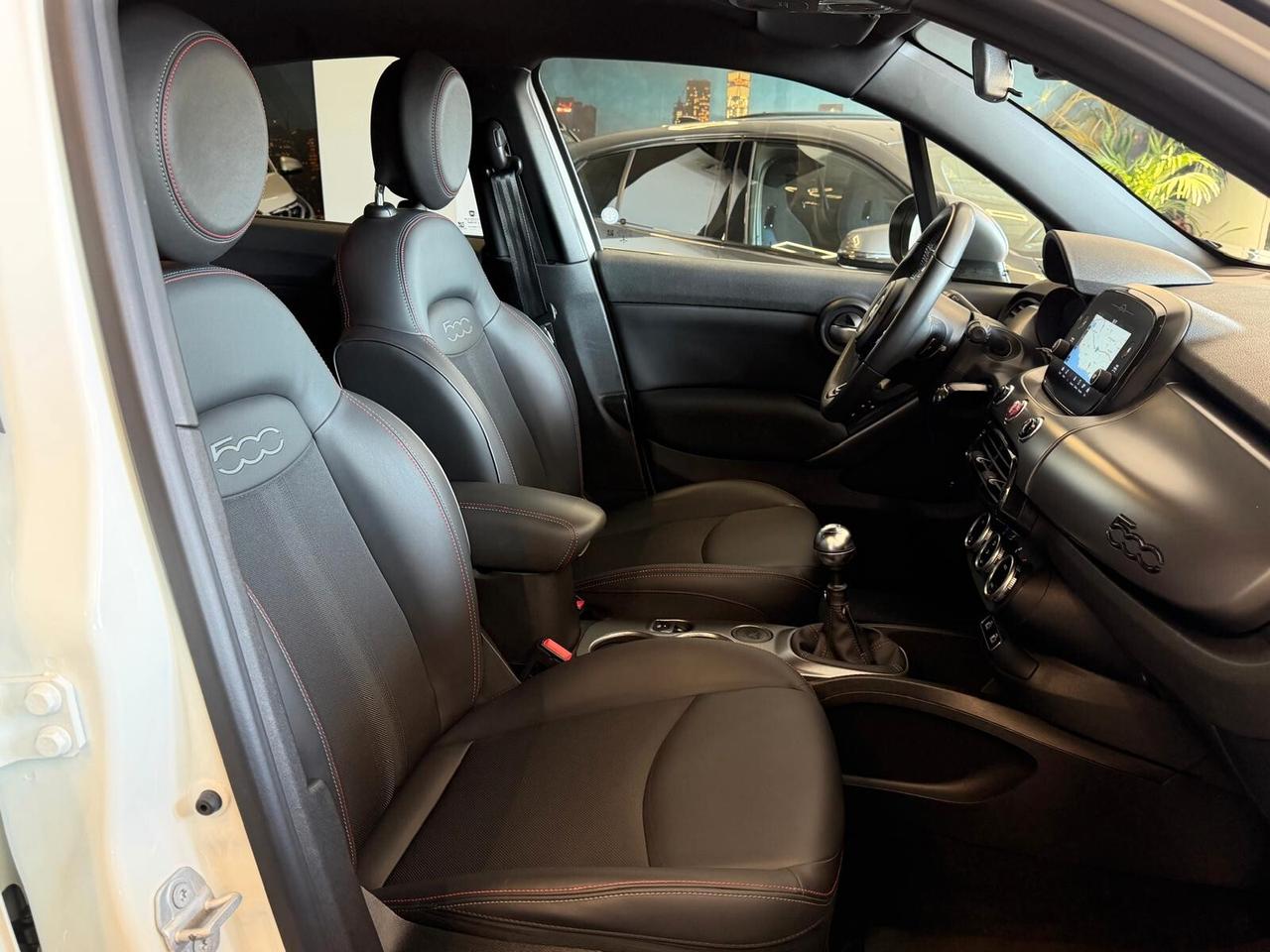 FIAT 500 X SPORT 1.3 MJT 95CV PELLE NAVI CRUISE ANNO 2022