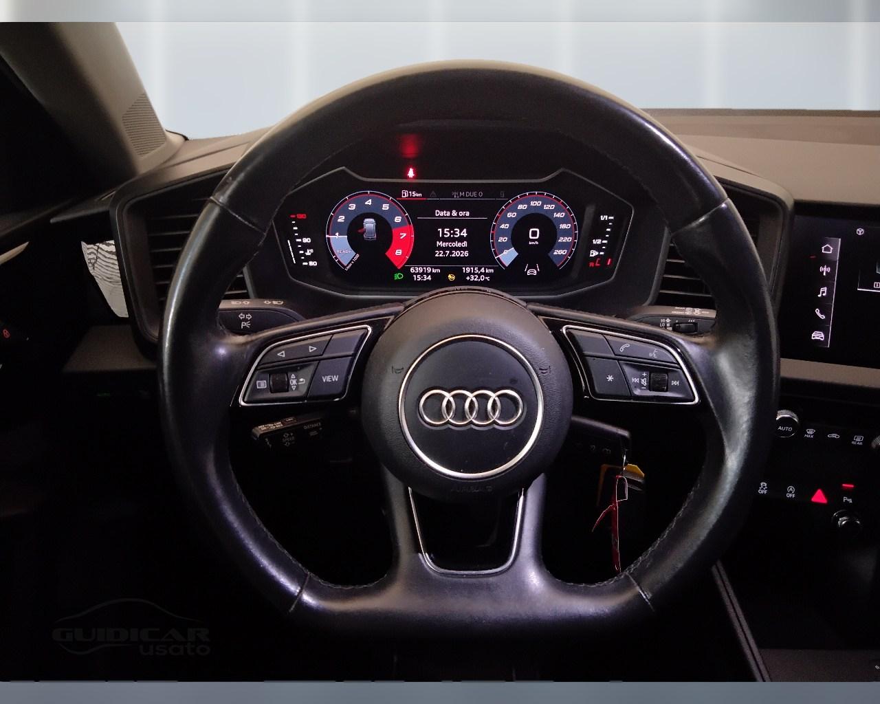 AUDI A1 II 2019 Sportback - A1 Sportback 25 1.0 tfsi Admired my20