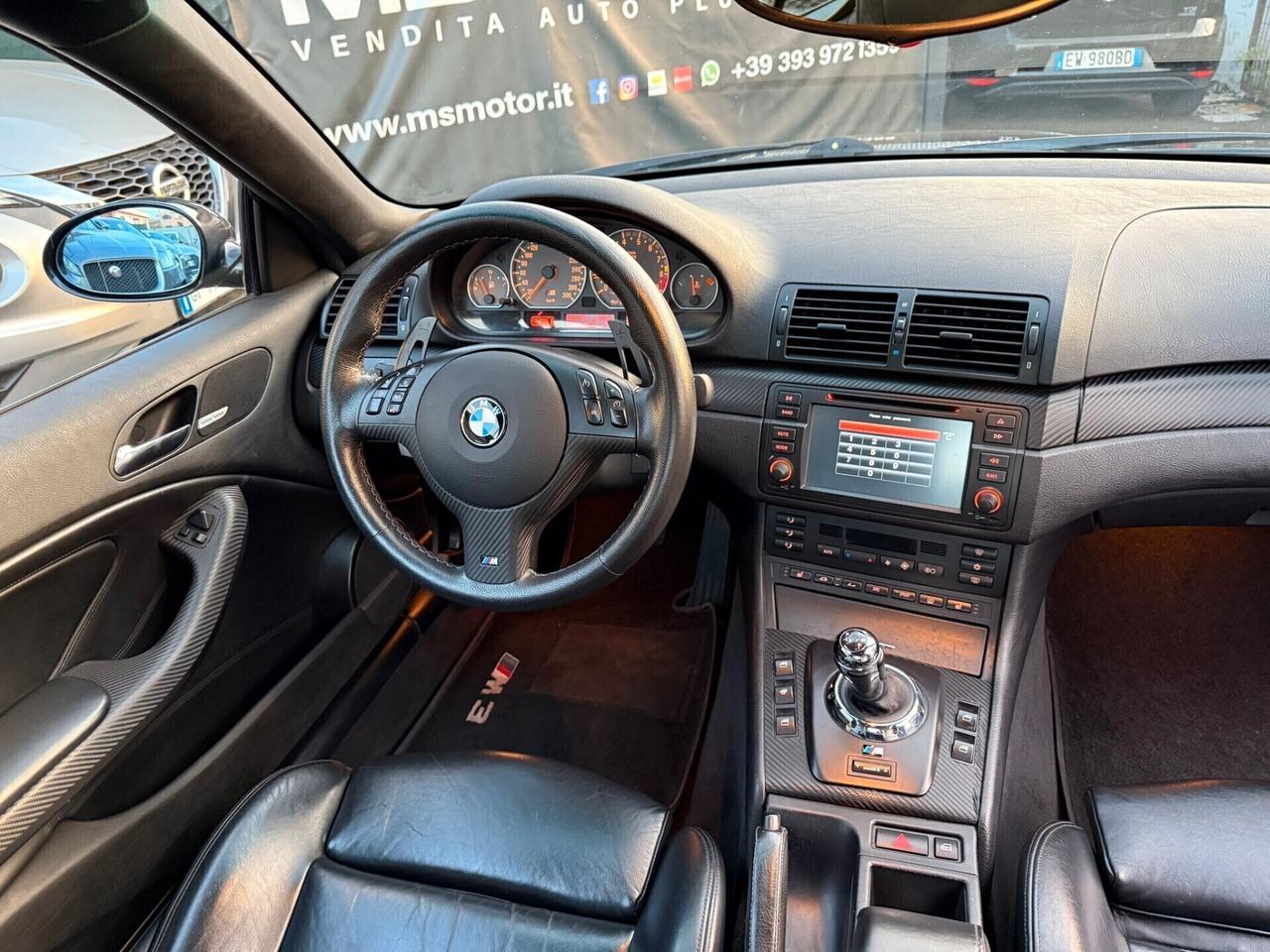 Bmw M3 CABRIO E46 CAMBIO SMG II - 343CV INTROVABILE!!