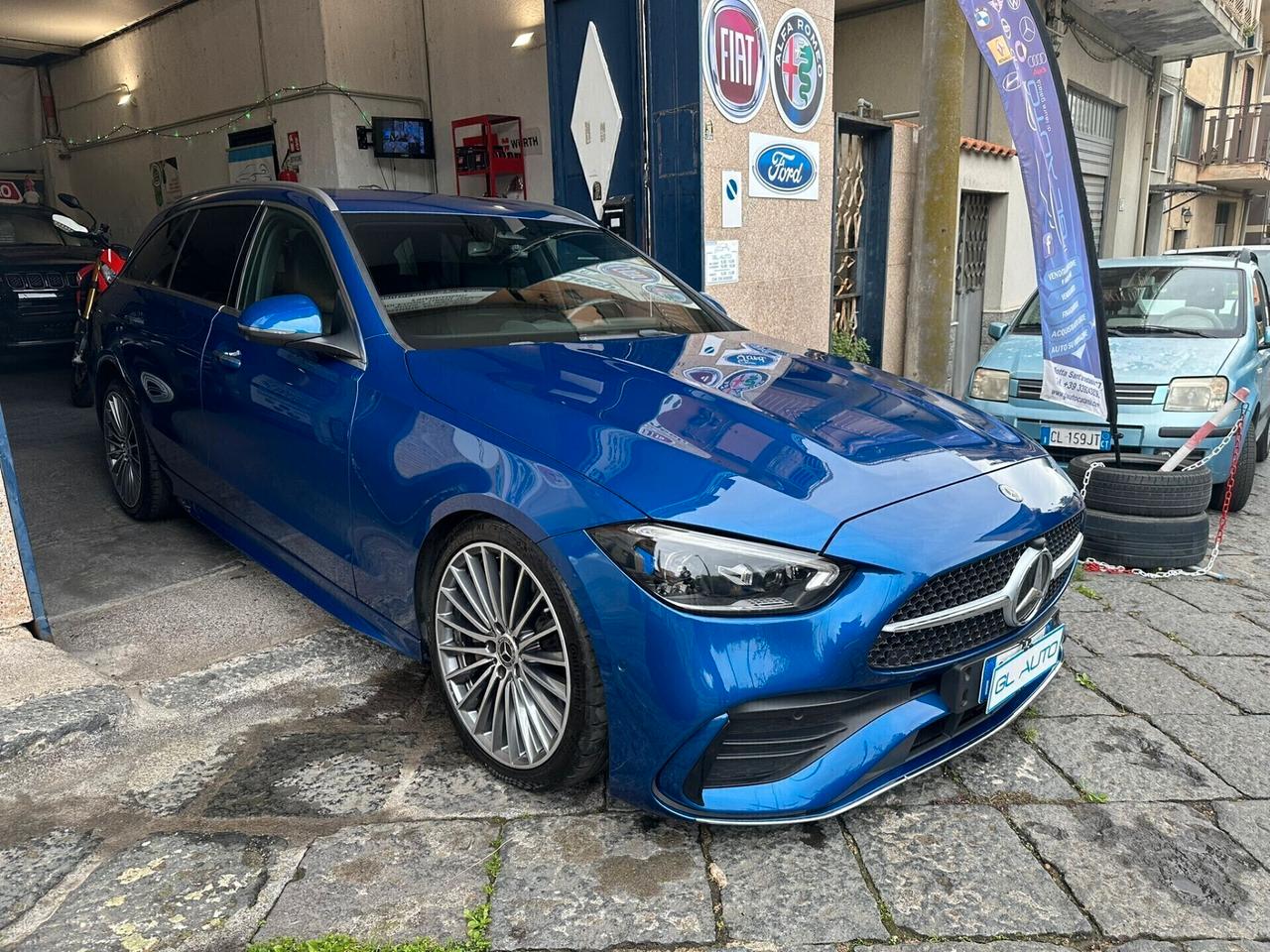 Mercedes C 220 d mild hybrid 200 cv SW amg line premium plus