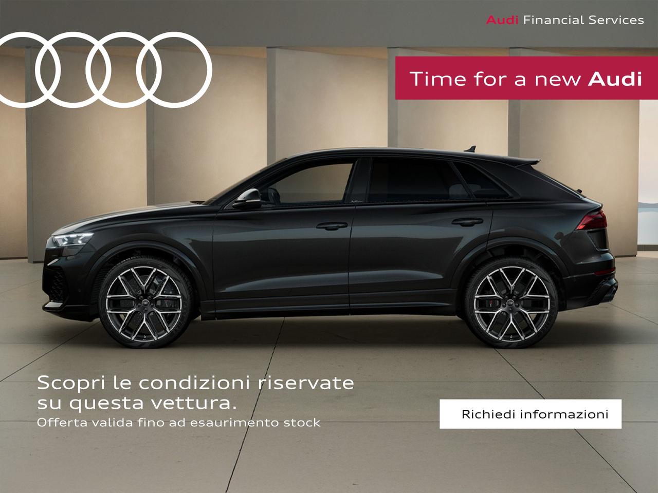 Audi RSQ8 rs 4.0 mhev 48v performance 640cv tiptronic