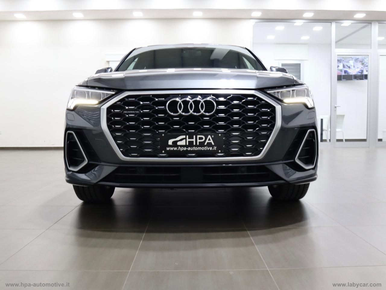 AUDI Q3 SPORTBACK 2.0TDI 200CV S-tronic S-LINE NAVI MATRIX LED PELLE QUATTRO RETROCAMERA