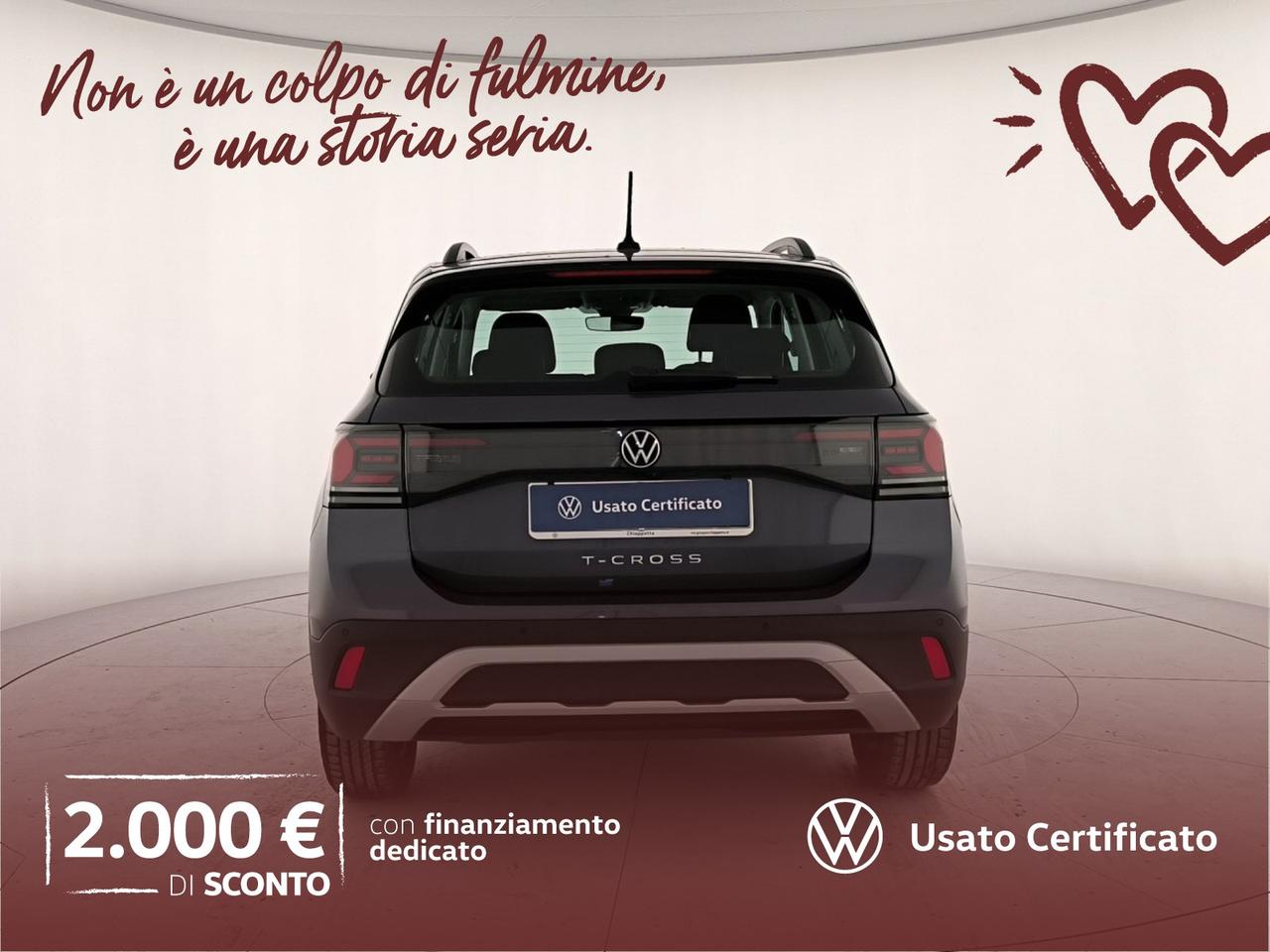 Volkswagen T-Cross 1.0 tsi life 115cv dsg