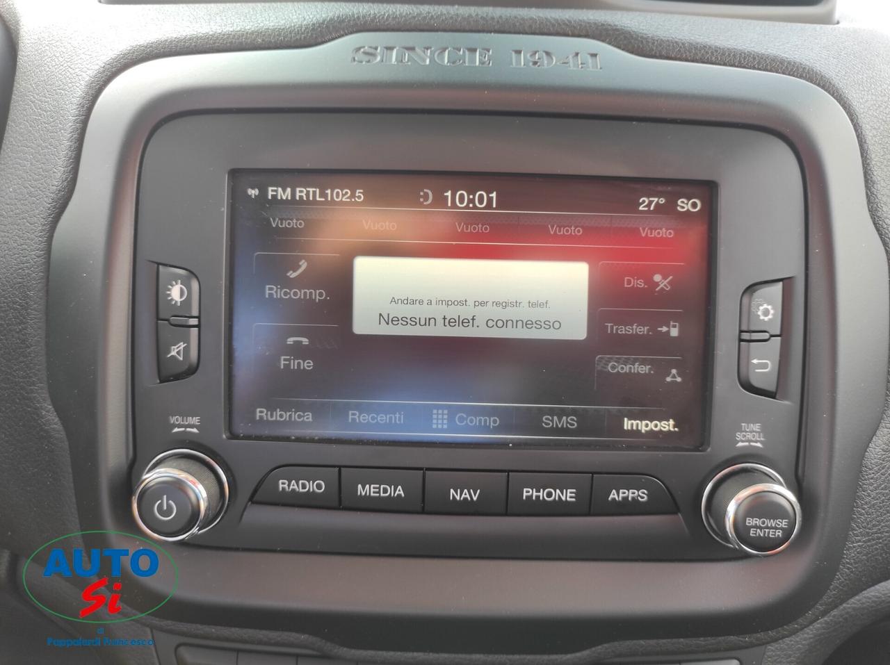 Jeep Renegade 2.0 Mjet - 140cv FULL OPTIONAL 4x4