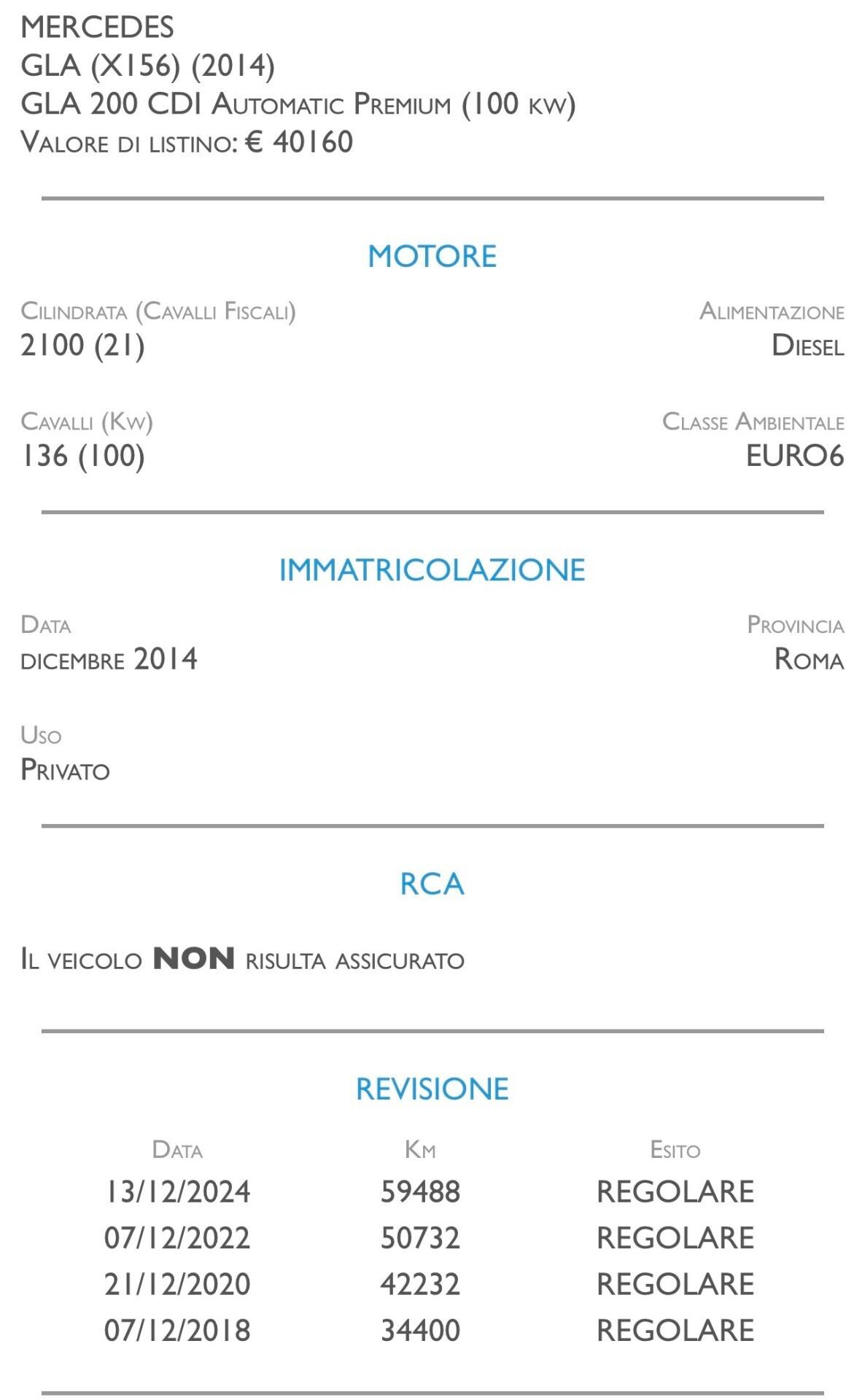 Mercedes-benz GLA 200 CDI Automatic 4Matic Premium