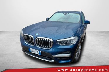 Bmw X3 18D 150CV STEPTRONIC 48V S-DRIVE LUXURY ( FARI LED - AMBIENT LIGHT TETTO PANORAMICO APR. )