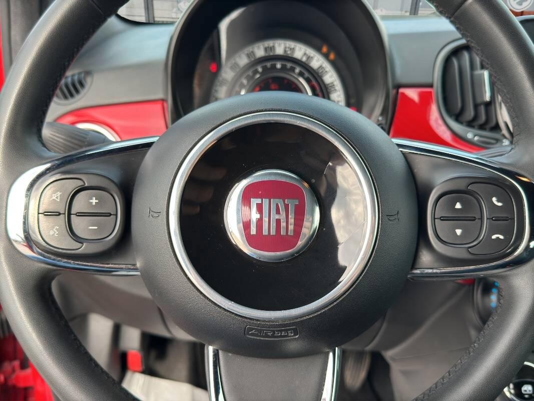 Fiat 500 1.0 hybrid 70cv con CarPlay