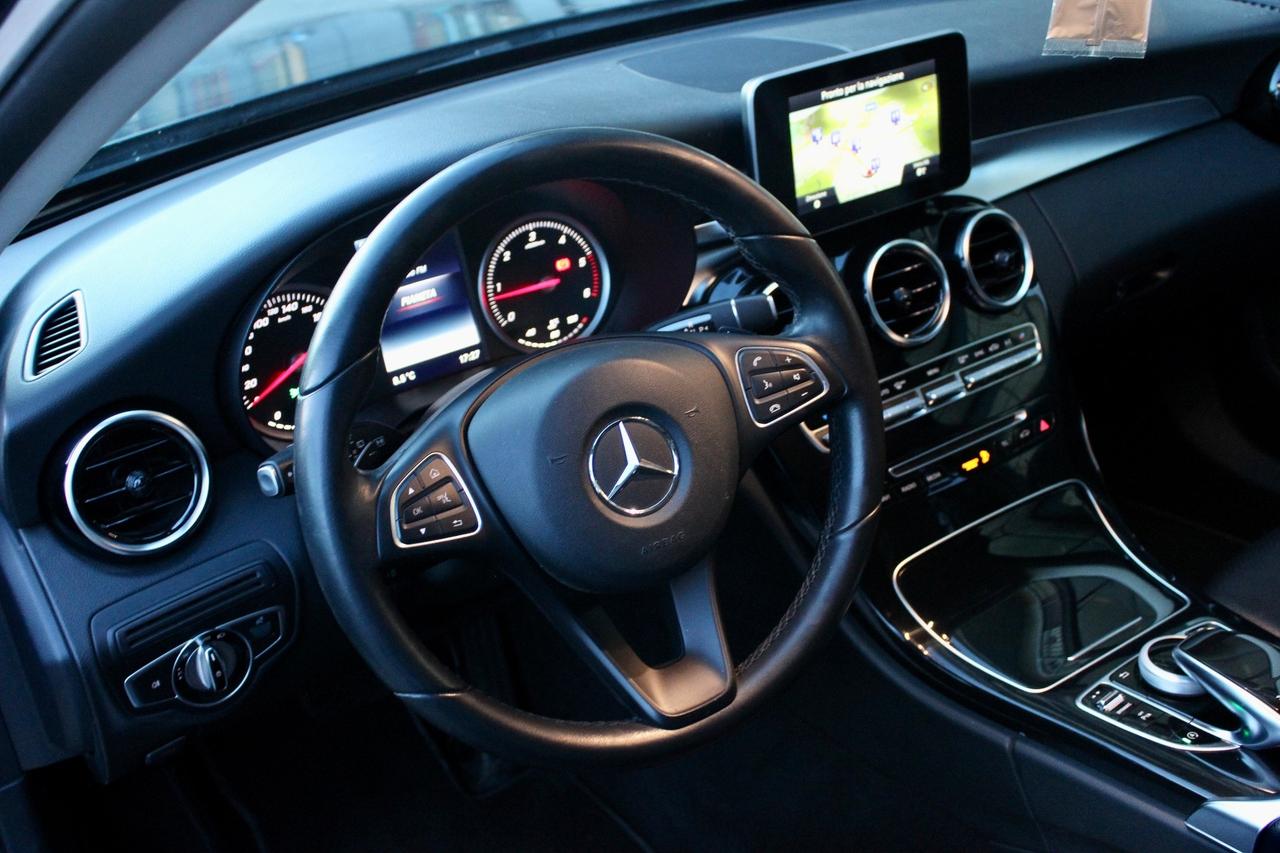Mercedes-Benz C 220 d 4Matic Sport Auto | FULL LED | Pelle | Navi | Sensori