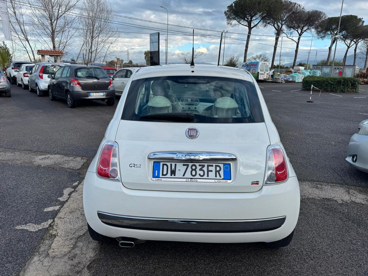 Fiat 500 1.2 BENZ LOUNGE NEOPATENTATI 2009