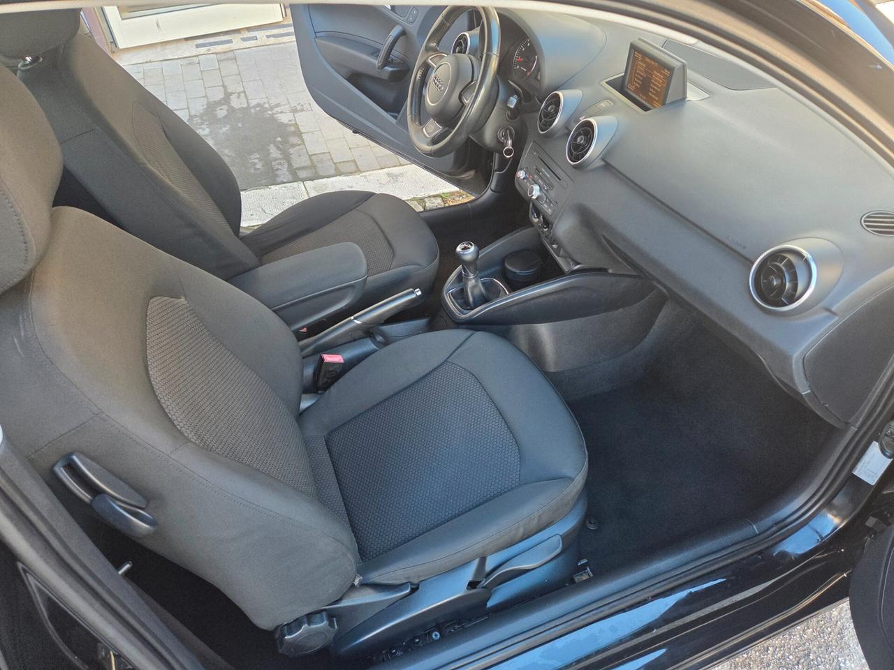 AUDI A1 1.2 BENZINA 86 CV KM 140000 CERTIFIC