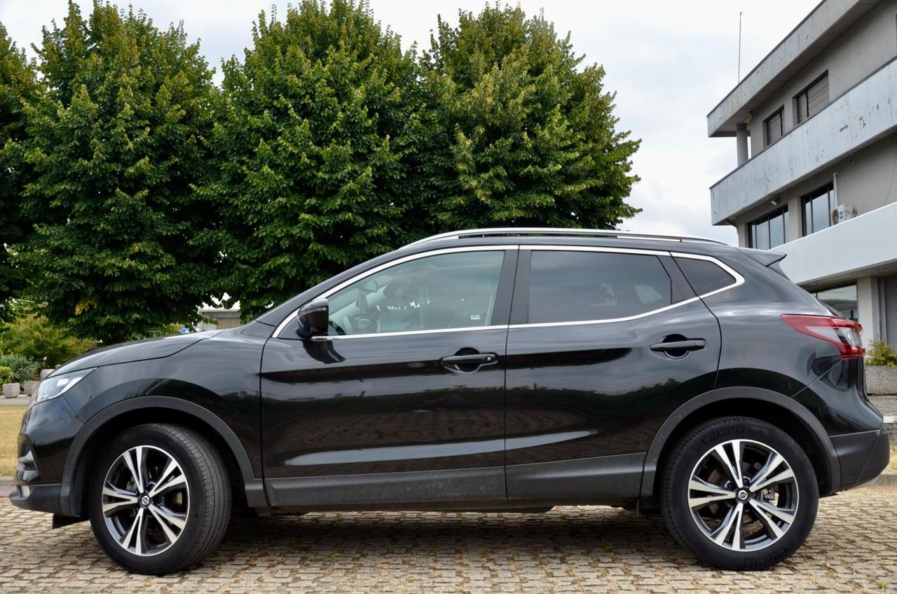 NISSAN QASHQAI 1.3 DIG-T N-CONNECTA 140cv, UNICOPROPRIETARIO, SERVICE NISSAN, EURO 6D, TETTO, NAVI, RETROCAMERA 360°, PERMUTE