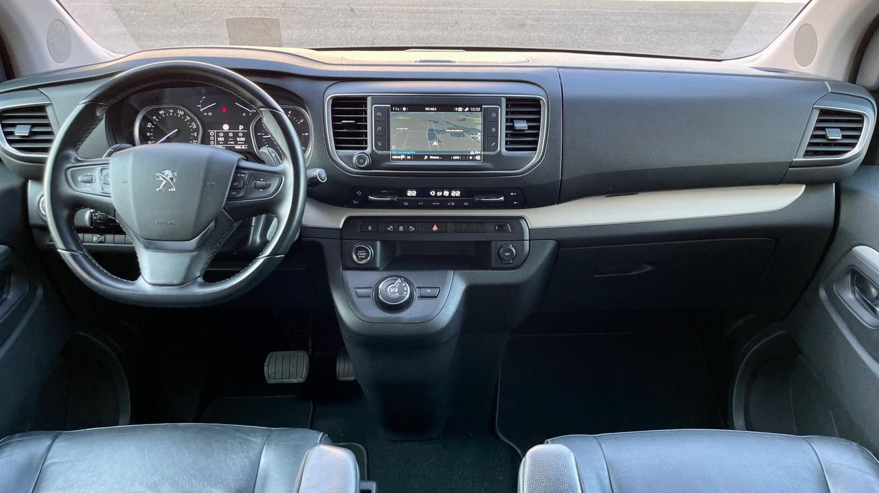 PEUGEOT TRAVELLER 2.0 BLUEHDI LONG BUSINESS VIP 177CV - OTTO POSTI, SEDILI IN PELLE ELETTRICI RISCADABILI, TETTO