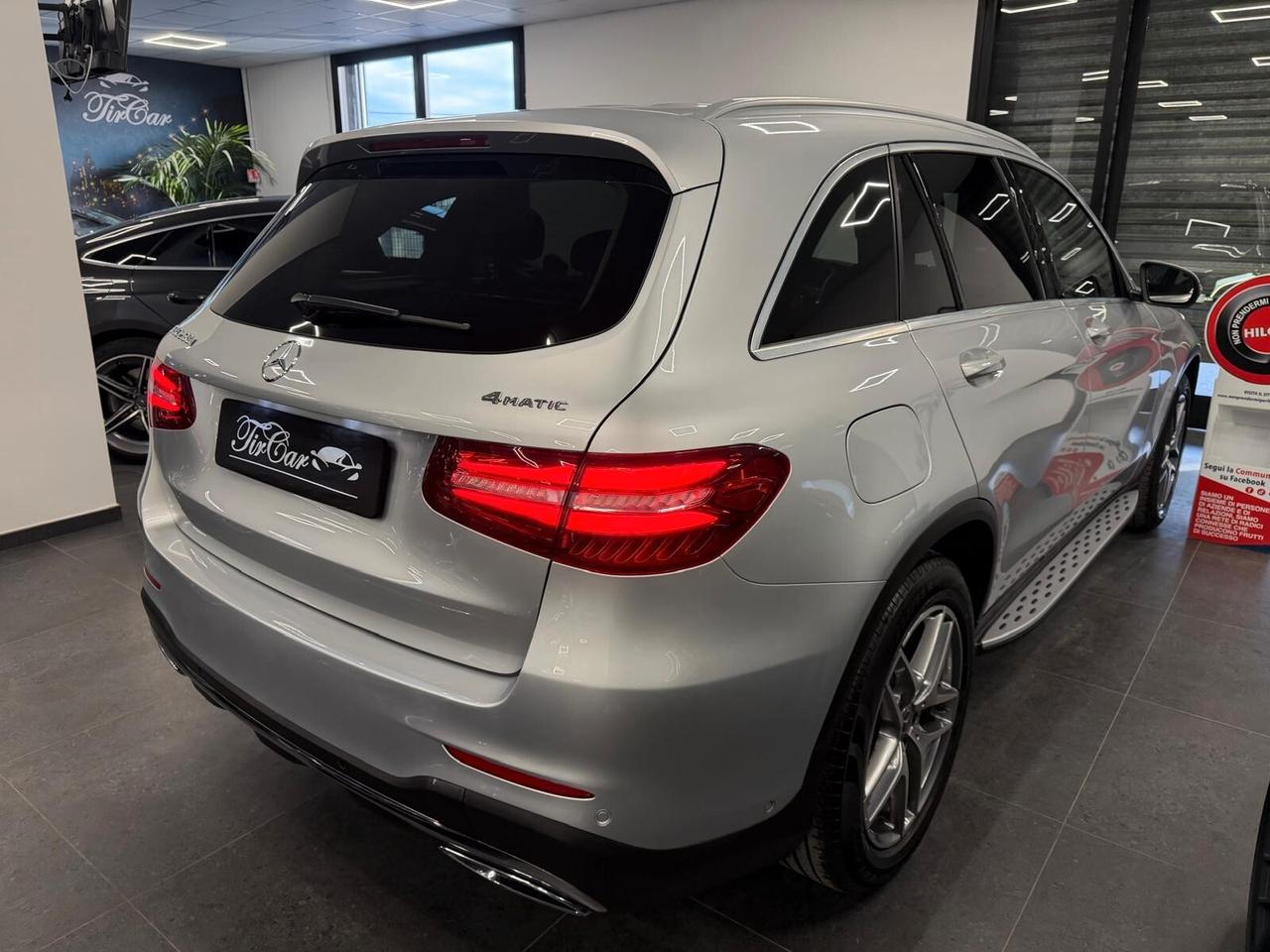 MERCEDES-BENZ GLC 250D 4MATIC PREMIUM 2.2 204CV PELLE NAVI CAM360° ANNO 2018