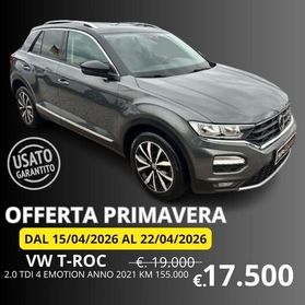 Volkswagen T-Roc 2.0 TDI SCR 150 CV DSG 4MOTION Business BlueMot. Tech.