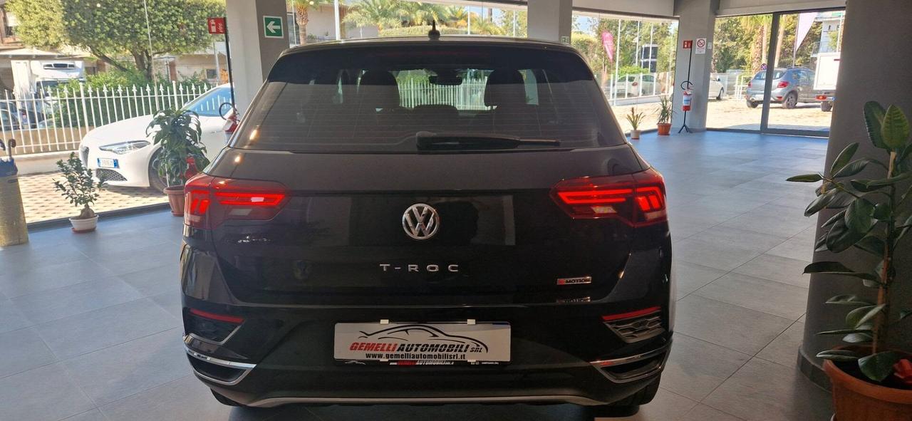 Volkswagen T-Roc 2.0 TDI 150 CV DSG 4MOTION 4x4 Advanced 09/19 km 89000 ITALIANA +BIXENO+NAVI+PELLE TOTALE